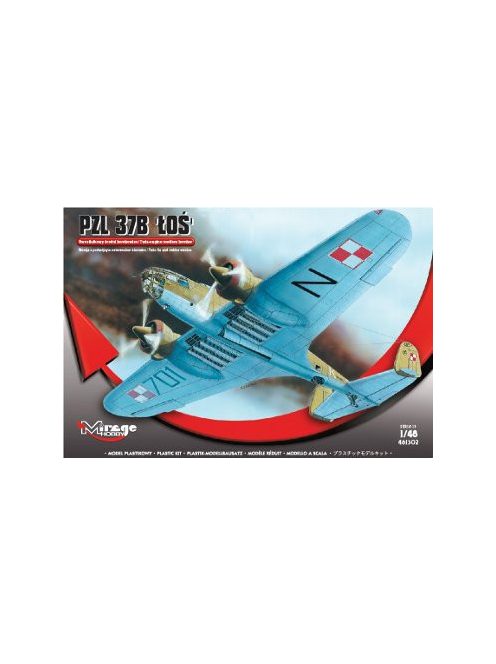 Mirage Hobby - PZL P37B Los Bomber