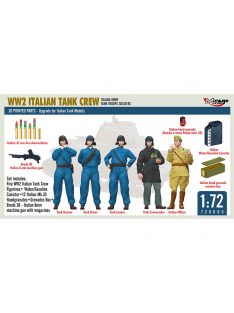 Mirage Hobby - WW2 ITALIAN TANK CREW WITH EQUIPMENT