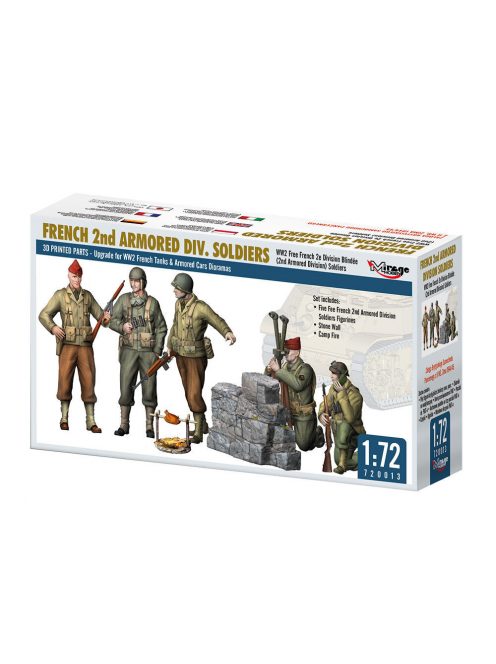 Mirage Hobby - FRENCH 2nd ARMORED DIV. SOLDIERS