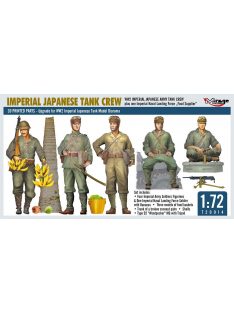   Mirage Hobby - WW2 IMPERIAL JAPANESE TANK CREW + one Imperial Naval Landing Force Food Supplier