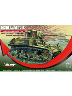   Mirage Hobby - M3A1 Light Tank 'Kuibishev' Sov. Union