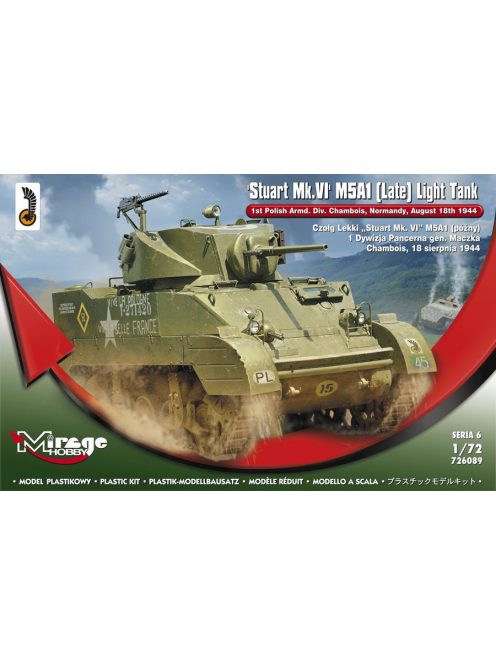 Mirage Hobby - Stuart MK.VI M5A1 (Late) Light Tank