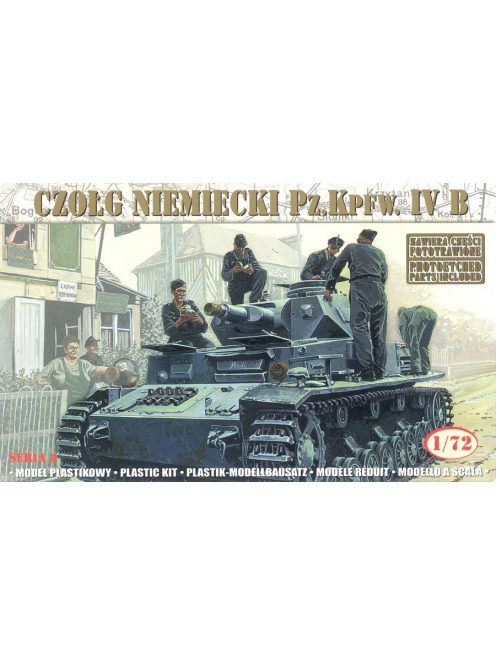 Mirage Hobby - German Tank Pz.Kpfw.IVB'21 Panzerdivisio (neu) 1943