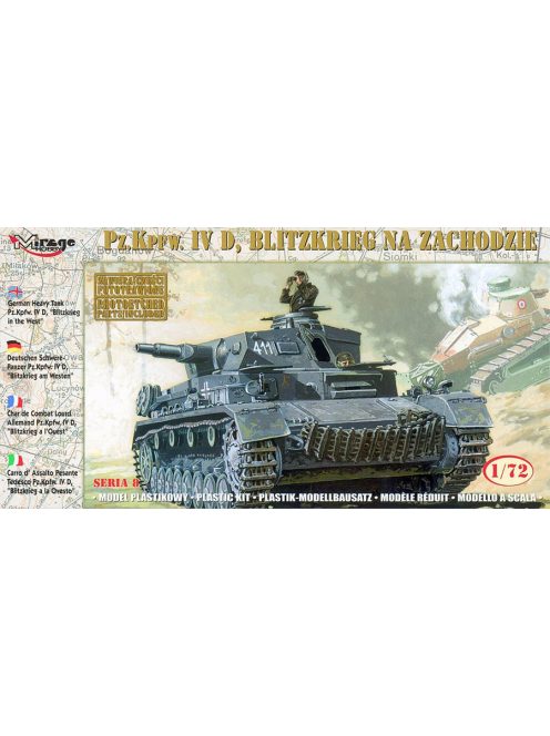 Mirage Hobby - German Tank Pz.Kpfw. IVD "BLITZKRIEG" in the WEST