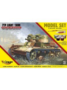   Mirage Hobby - 7TP Light Tank "Twin Turret"(Model Set)