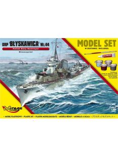   Mirage Hobby - ORP"Blyskawica"-wz.44(Polish Destroyer WWII)(Model Set)