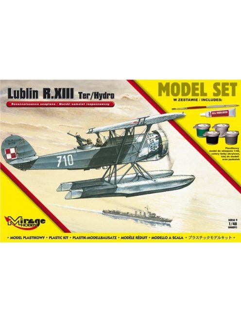 Mirage Hobby - Lublin R.XIII Ter/Hydro Reconnaissance s seaplane (Model Set)