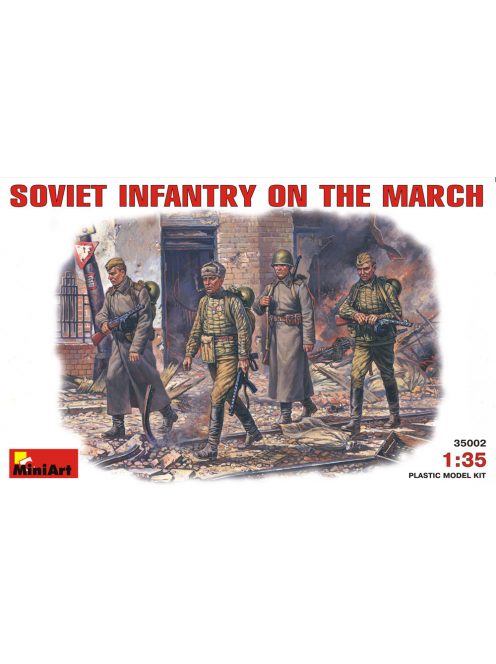 MiniArt - Soviet Infantry on March