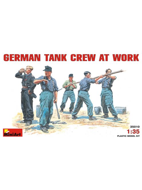 MiniArt - German Tank Crew at work