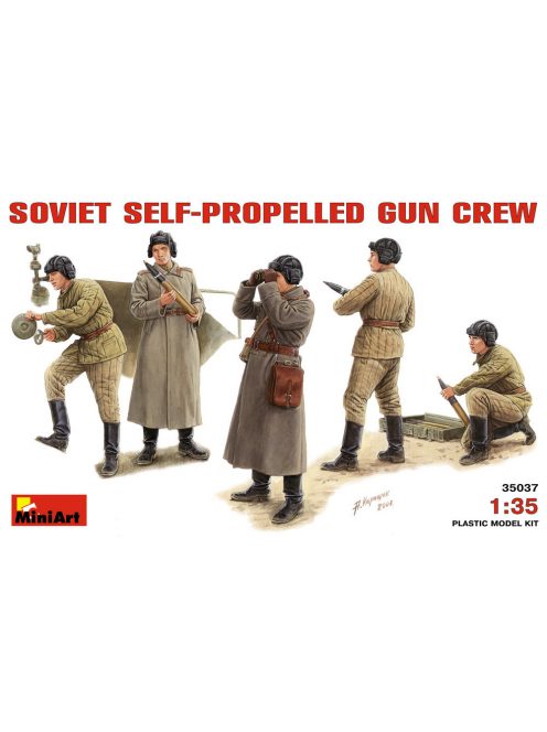 MiniArt - Soviet Self-Propelled Gun Crew