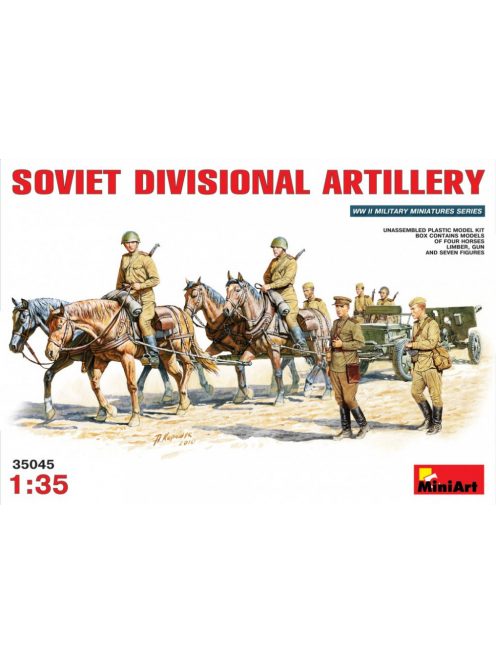 MiniArt - Soviet  Divisional Artillery