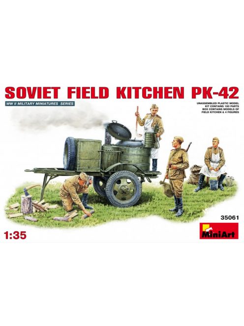 MiniArt - Soviet Field  Kitchen KP-42