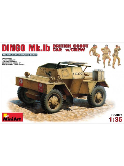 MiniArt - British Scout Car Dingo MK 1b