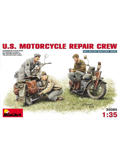 U.S. Motorrad Reparaturkolonne