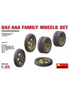 MiniArt - GAZ – AAA  Family Wheels set