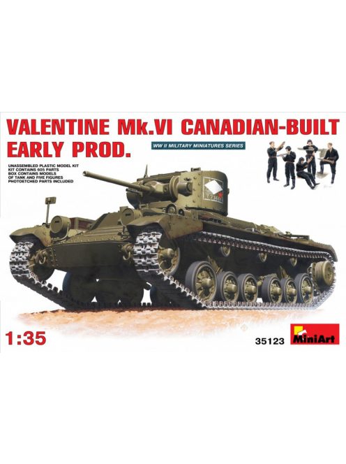 MiniArt - Valentine Mk 6 Canadian – built Early Production