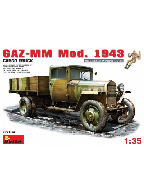 MiniArt - GAZ-MM Mod 1943 Cargo Truck