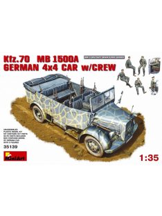 MiniArt - Kfz.70 (MB 1500A) German 4x4 Car withCrew