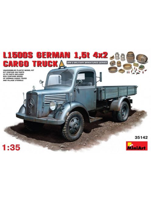 MiniArt -  L1500S German 1,5t 4?2 Cargo Truck