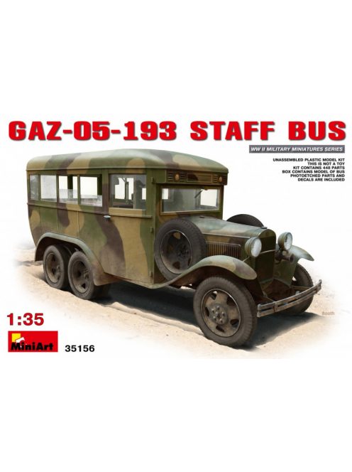 MiniArt - GAZ-05-193 Staff Bus