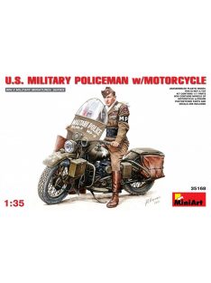 MiniArt - U.S.Millitary Policeman with Motorcycle