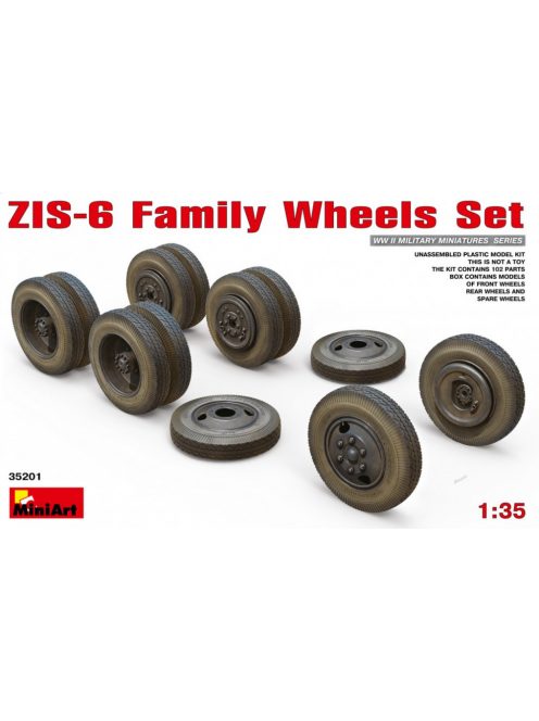 MiniArt - ZIS-6 Family Wheels Set