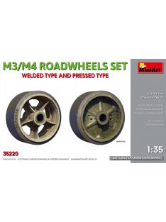 MiniArt - M3/M4 ROADWHEELS SET WELDEDTYPE AND PRESSED TYPE