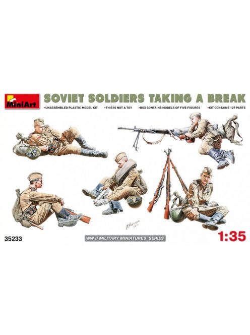 MiniArt - Soviet Soldiers Taking a Break