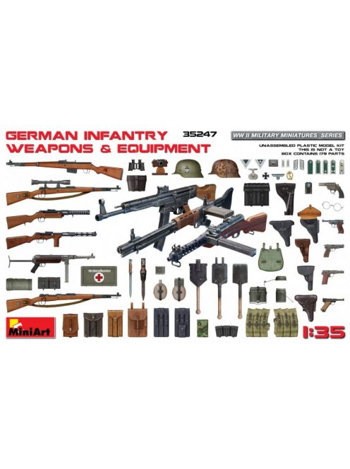 MiniArt - German Infantry Weapons & Equipment