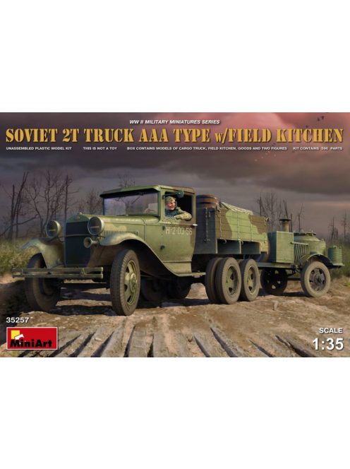 MiniArt - Soviet 2 t Truck AAA Type w/Field Kitche