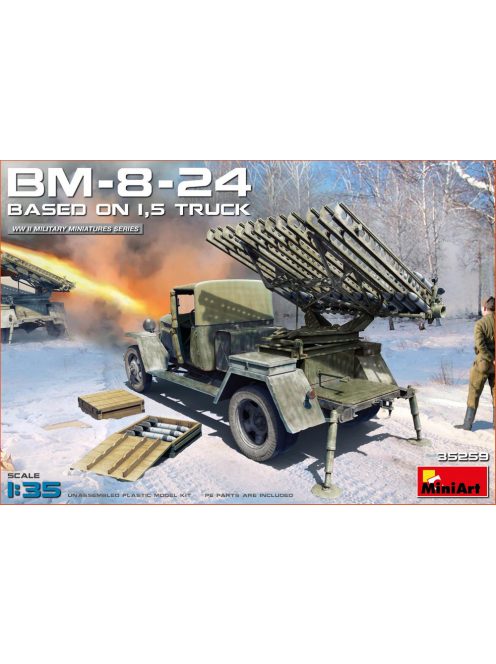 Miniart - BM-8-24 Based on 1,5t Truck