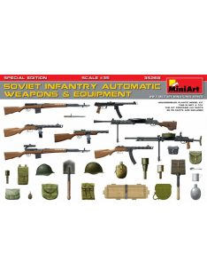   Miniart - Soviet Infantry Automatic Weapons & Equi -pment.Special Edition(PE Par