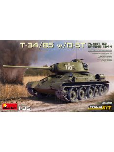   Miniart - T-34/85 w/D-5T. PLANT 112. SPRING 1944. INTERIOR KIT