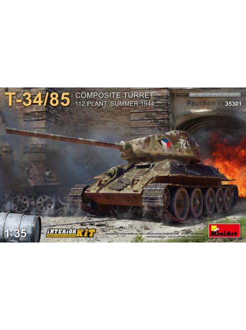 MiniArt - T-34-85 Composite Turret. 112 Plant. Summer 1944 Interior Kit