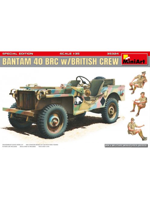 Miniart - Bantam 40 BRC W/British Crew. Special Edition