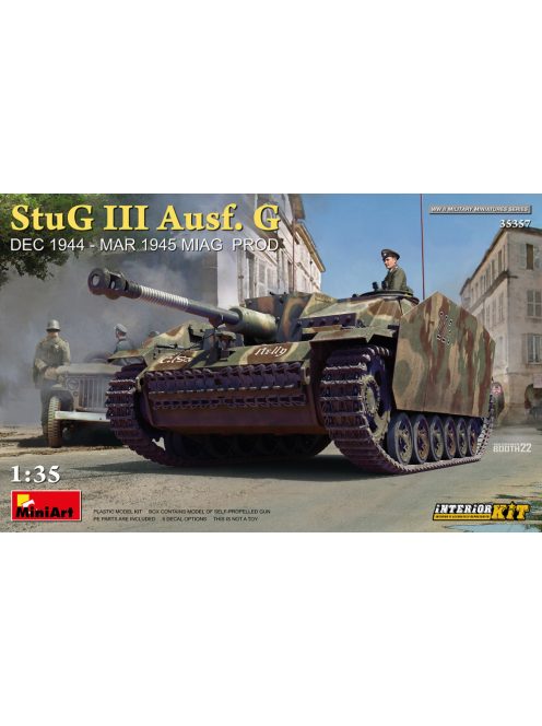 MiniArt - StuG III Ausf. G  Dec 1944 - Mar 1945 Miag  Prod. Interior Kit