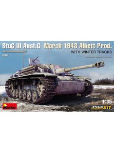   MiniArt - StuG III Ausf. G March 1943 Alkett Prod w/Winter Tracks. Interior Kit