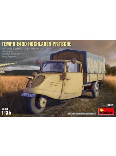   Miniart - Tempo E400 Hochlader Pritsche. German 3-Wheel Delivery Truck