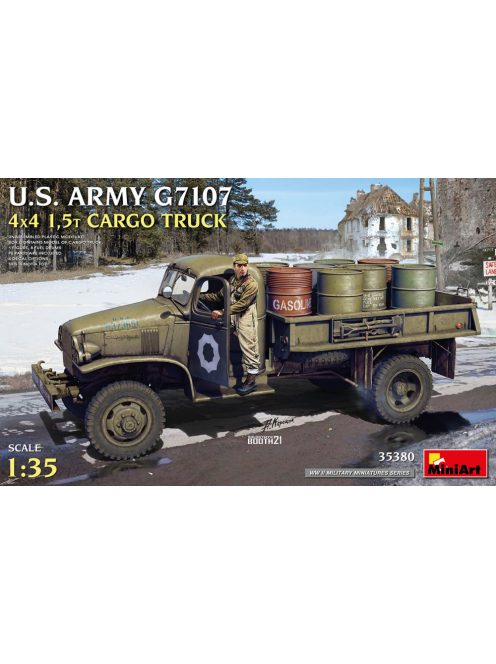 MiniArt - U.S. Army G7107 4X4 1,5T Cargo Truck