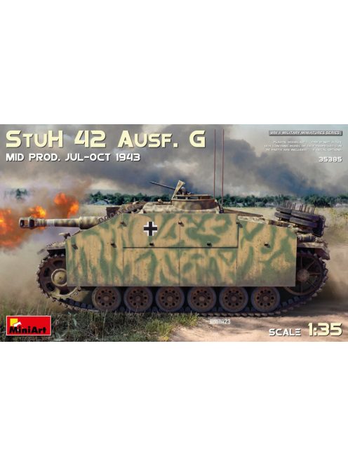 Miniart - Stuh 42 Ausf. G  Mid Prod (Jul-Oct 1943)