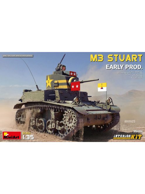 MiniArt - 1:35 M3 Stuart Early Prod. Interior Kit