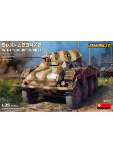   MiniArt - 1/35 Sd.Kfz.234/2 with "Luchs" Turret. Interior Kit