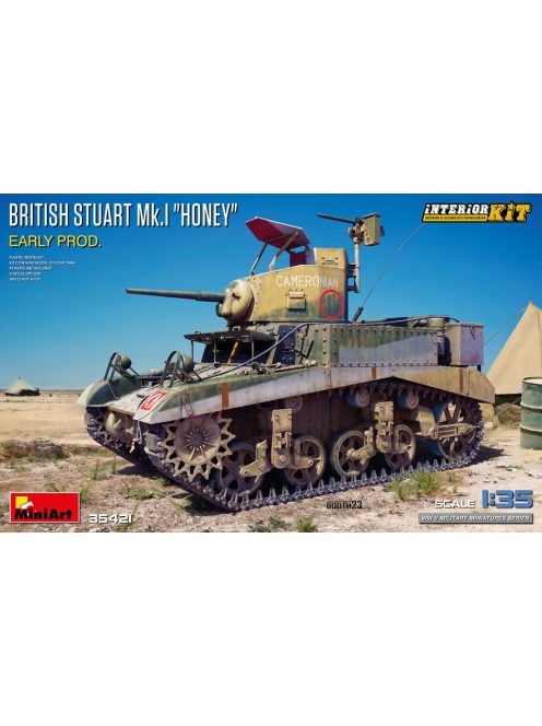 MiniArt - 1/35  BRITISH STUART MK.I "HONEY" EARLY PROD. INTERIOR KIT