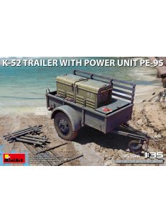 MiniArt - 1/35 K-52 TRAILER w/POWER UNIT PE-95