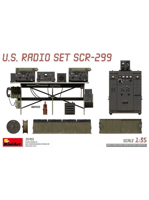 MiniArt - 1/35 35455 U.S. RADIO SET SCR-299