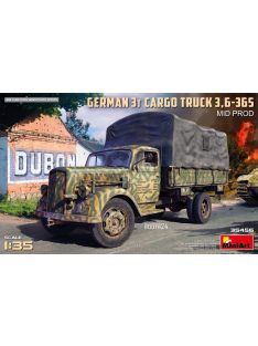 MiniArt - 1/35 GERMAN 3T CARGO TRUCK 3,6-36S MID PROD