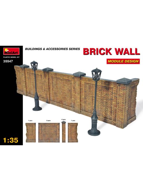 MiniArt - Brick Wall. Module design.