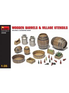 MiniArt - Wooden Barrels & Village Utensils