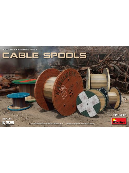 Miniart - Cable Spools