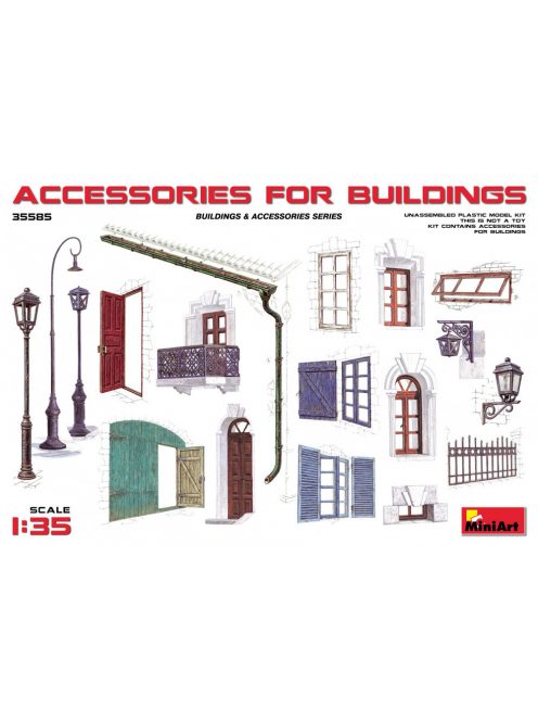 Miniart - Accessories for Buildings